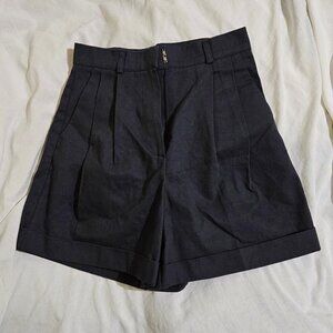 Just One Navy Khaki Shorts